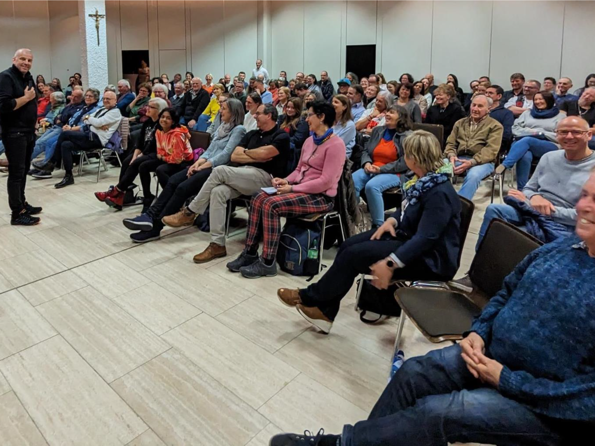 Begeisterte Besucher bei Michael Stahl